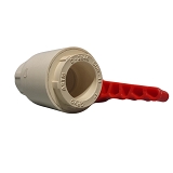 WaterPrime®  ball valve 32 mm (1¼" inch ) - 32 mm  (1¼" inch ), cpvc