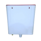 plasto wall hung cistern Dual Flush Dual Color Flush Tank 8L/4L (White)