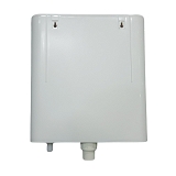 plasto wall hung cistern Dual Flush Dual Color Flush Tank 8L/4L (White) - wall hang