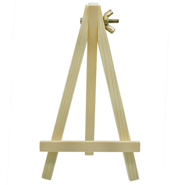 Mini Wooden Easel Stand 4 Inch | For Canvas and Display