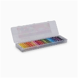 Camel Oil Pastel With Reusable Plastic Box - 25 Shades - 1PC