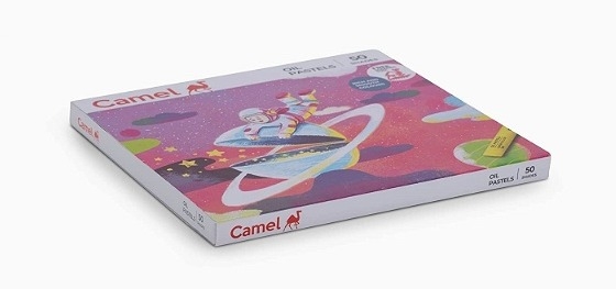 Camel Camlin Kokuyo Oil Pastel (50 Shades) - 2PC