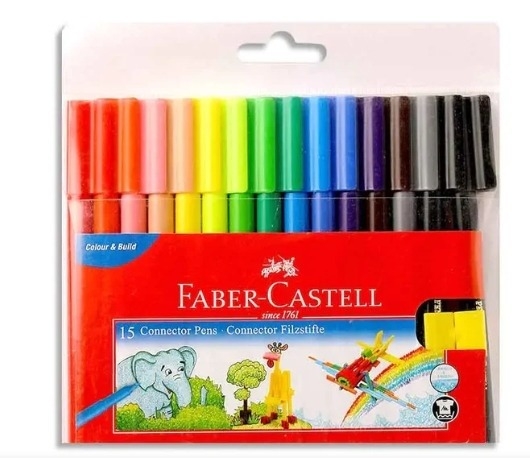 Faber-Castell 15 Connector Sketch Pens Sets