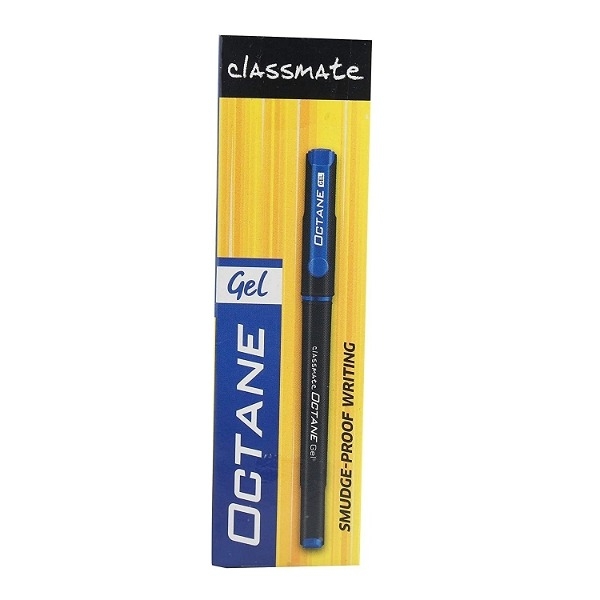 Classmate Octane Gel Pens, Blue - 10PC