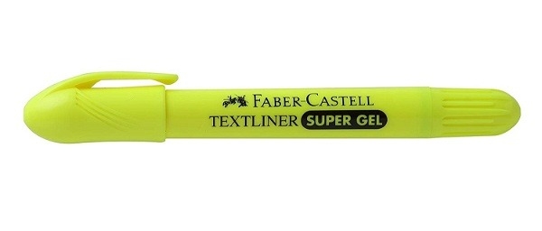 Faber-Castell Gel Textliner - YELLOW, 1PC