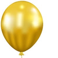 Dark Golden Balloons Aprox 35pc