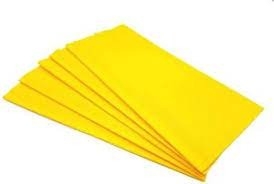 Yellow Crepe Paper