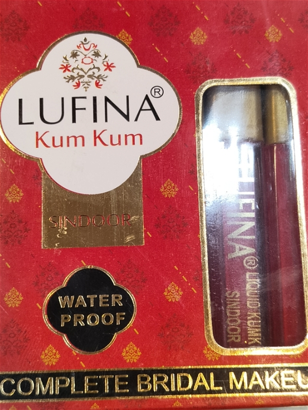 Lufina KumKum Liqueed Sindur Per Box - Maroon
