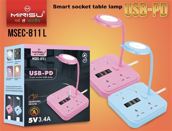 Smart Socket Table Lamp Random Colour