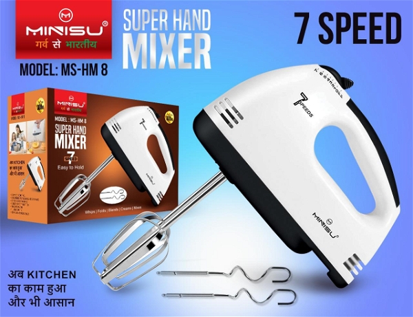 7 Speed Minisu Super Hand Mixer, Hand Blender
