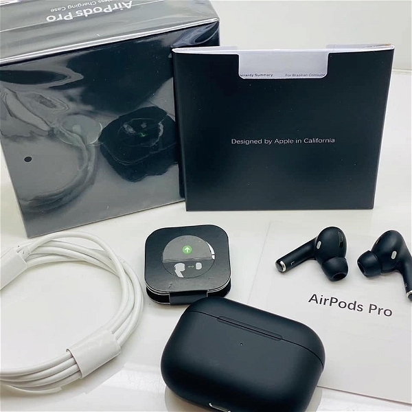 Airpods Pro-2 Generation Best Qaulity With 6 Month Warranty Z Black  - Black