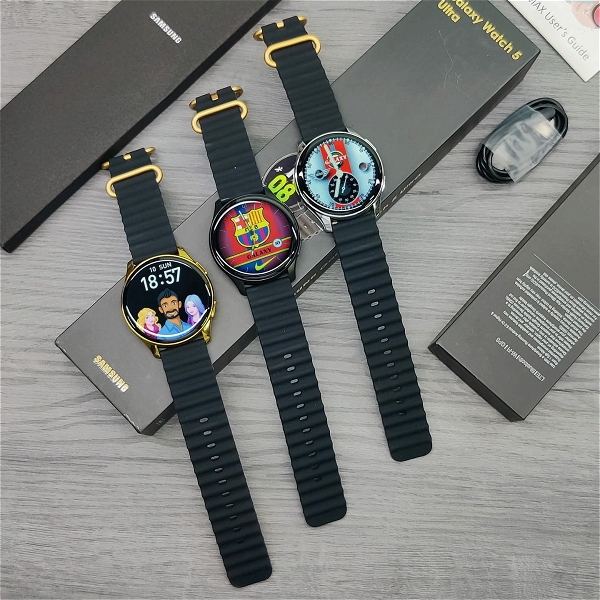 Galaxy 5 Ultra Smartwatch Replica - Black