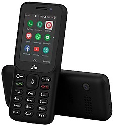 Jio F320 Refurbished Best Quality with box & battery pack  - Black