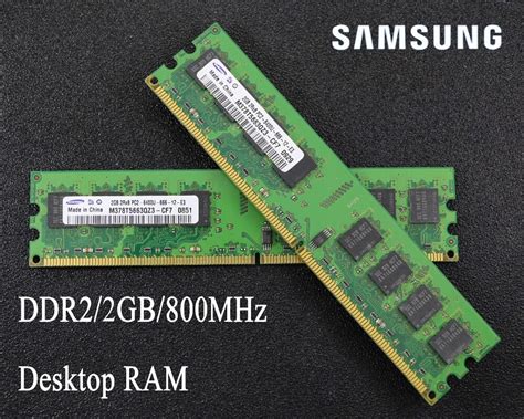 2GB DDR2 Samsung or Hynix Desktop RAM 3yrs Warranty