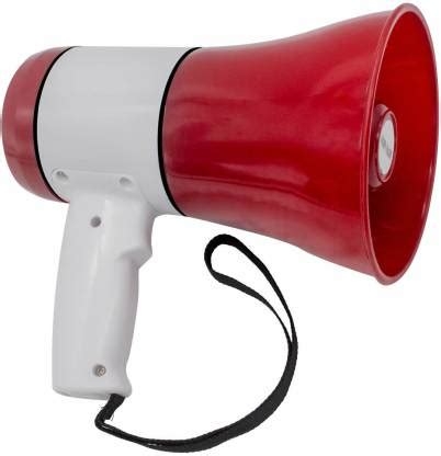 30 Watts Handheld Megaphone With Recorder Usb And Memory Card Input For Announcing; Talk; Record; Play; Siren; Music With Battery And Charger Primum Quality