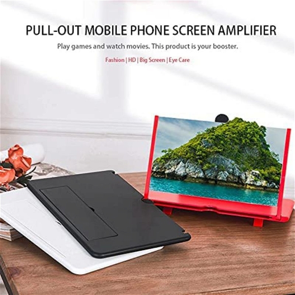 3D Screen Magnifier Eyes Protection Enlarged Expander Amplifier F1 Mobile Lens Compatible for All Mobile