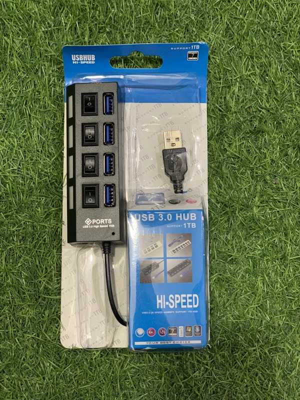 4-Port USB 3.0 High Speed Hub