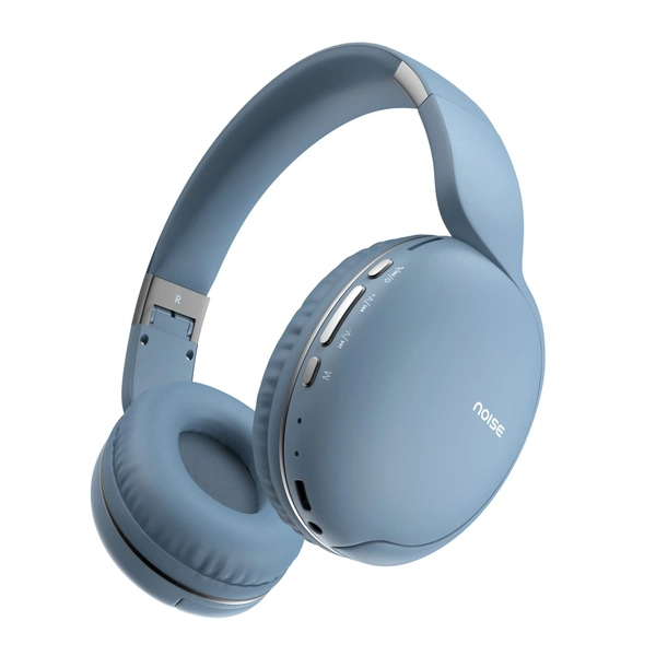Noise Two Wireless On Ear Headphones with 50 Hours Playtime, Low Latency - Radiance Blue