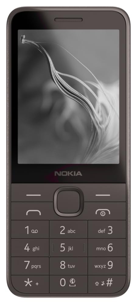 Nokia 235 4G All-New Keypad Phone with Dual SIM - Black