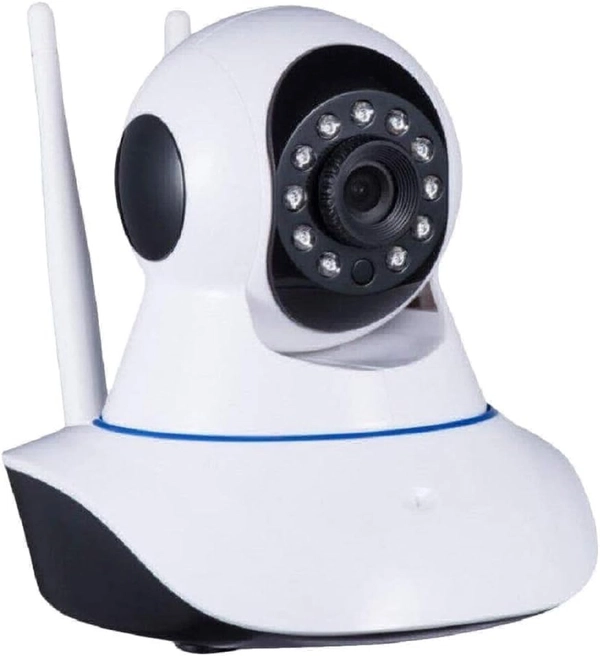 Double antenna WIFI camera, White