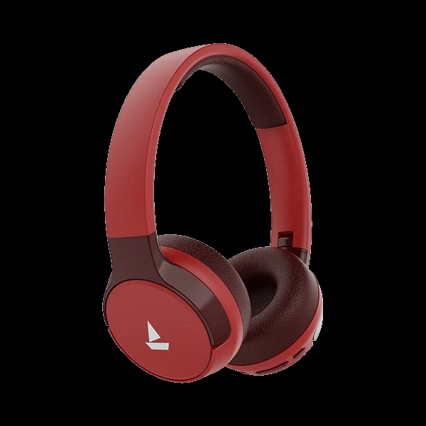 boAt Rockerz 650 BLUETOOTH HEADSET Refurbished Random Colour  - Red