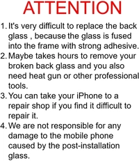 iPhone 12 Back Glass Pannel Original 3 Month Warranty  - Red