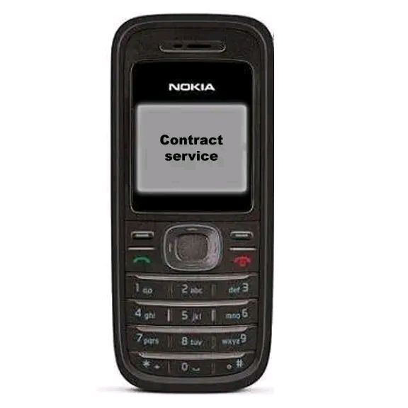 Nokia 1200 Refurbished Just Like New - Gray