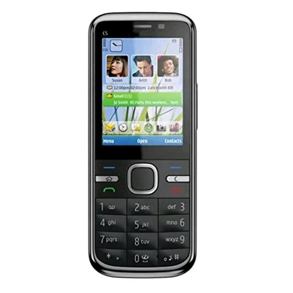 Nokia C5 Just Like New 1 Month Seller Warranty Refurbished Assorted Colour  - White