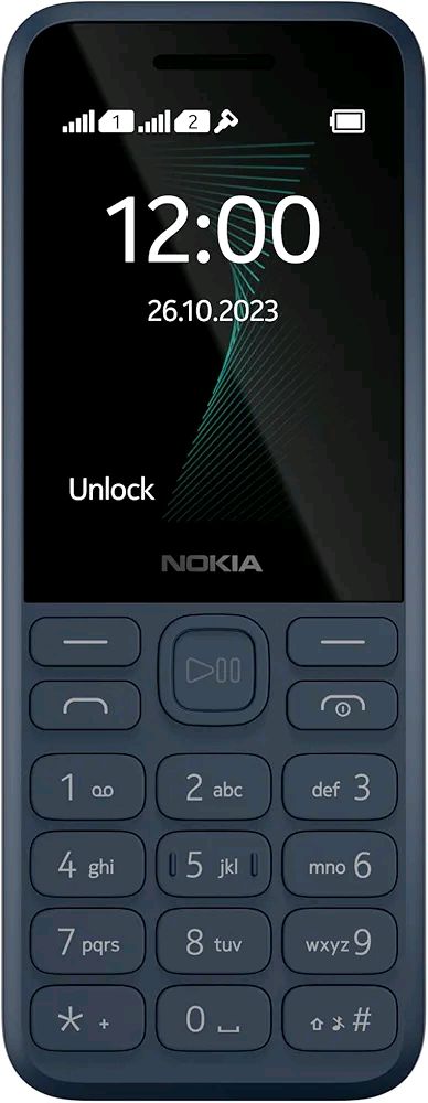 Nokia 130 Music Built-in Powerful Loud Speaker with Music Player and Wireless FM Radio Dedicated Music Buttons  Big 2.4” Display  1 Month Standby Battery Life 2023 - Blue