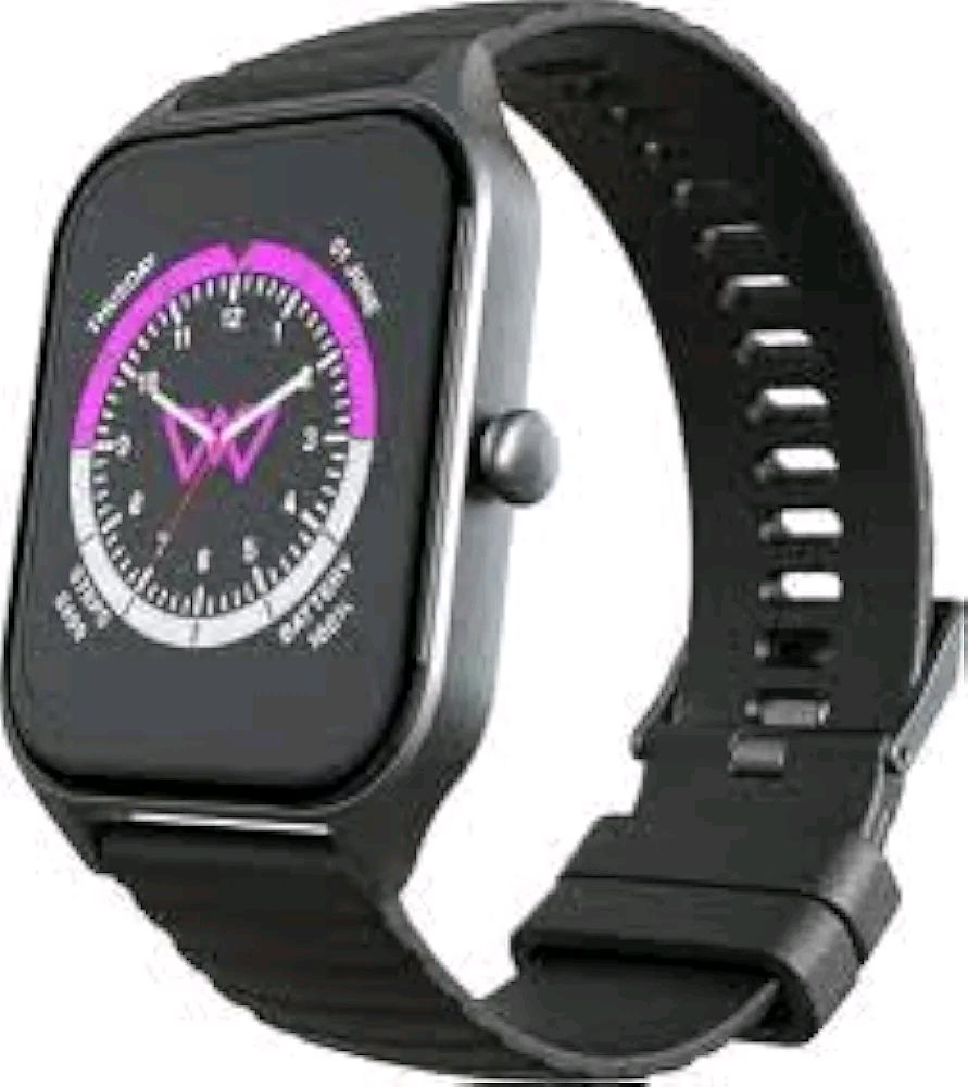 Wings Spero 1.96 HD IPS Display Smart Watch Open Box - Black