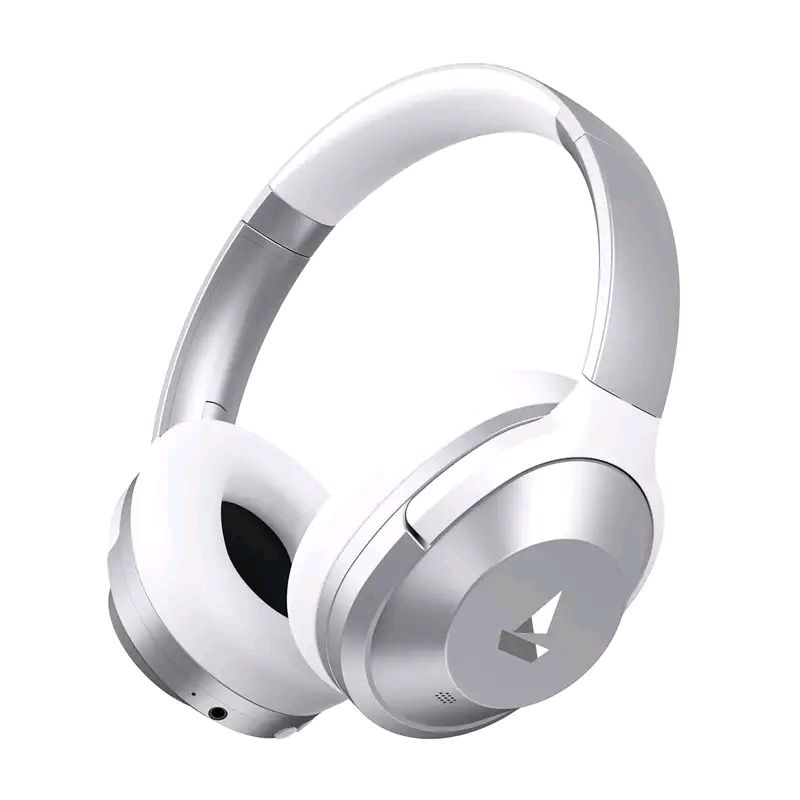 boAt Nirvana 751 ANC Hybrid Active Noise Cancelling Bluetooth Wireless Over Ear Headphones with Up to 65H Playtime, ASAP Charge, Ambient Sound Mode, Immersive Sound Open Box 3 Months Warranty  - White