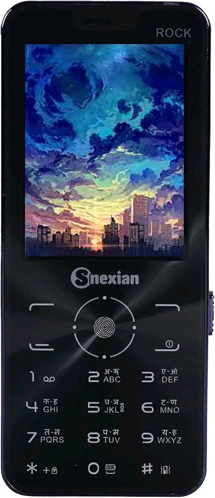 Snexian All-New ROCK PRO MAX Modern Stylish Dual Sim Keypad Mobile With 2.8"Big Display - Gold