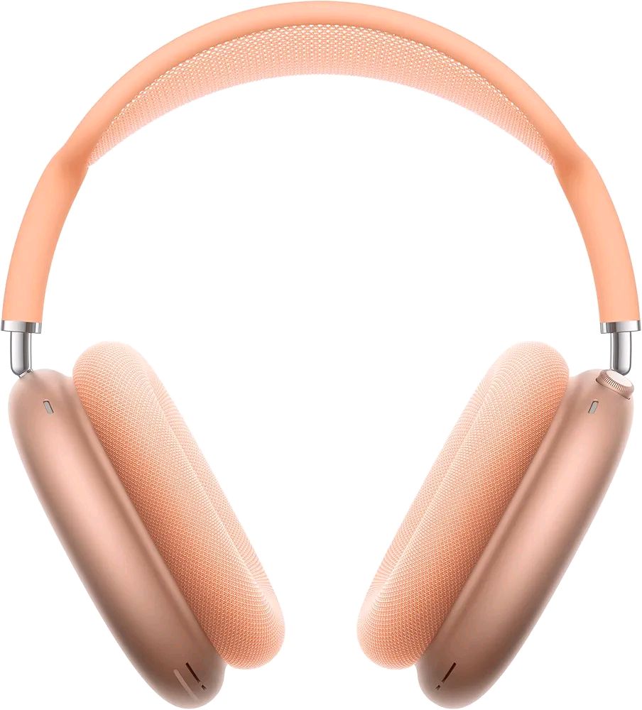 Max Wireless Over-Ear Headphones, Pro-Level Active Noise Cancellation, Transparency Mode, Personalised Spatial Audio, USB-C Charging, Bluetooth Headphones for iPhone - Web Orange