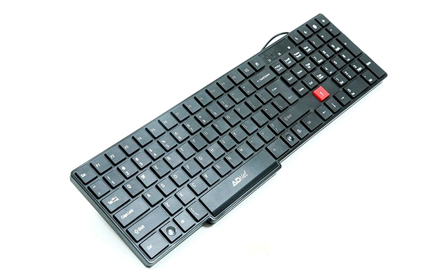 Adnet AD 510 Wired USB Laptop Keyboard (Black)