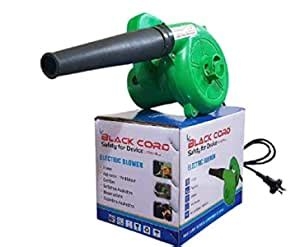 Black Cord Air Blower 500W Power, 13000RPM, Heavy Duty Electric Motor, Powerful Air Pressure, Unbreakable Plastic / Blowers for Cleaning Dust / PC Cleaner / Electric Air Blower / AC Cleaner (Made in I