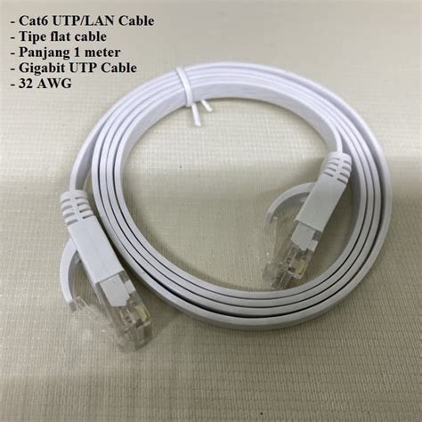 Cat 6 lan cable 1mtr (patch cable 1mtr)