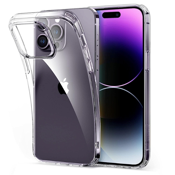 Clear Case Compatible with iPhone 14 Pro Case Thin Silicone Cover