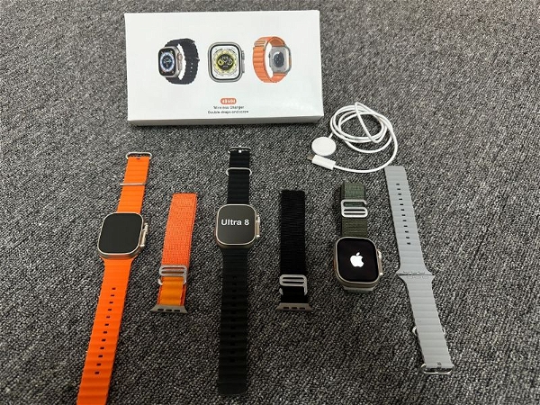 GT-8 Ultra Smart Watch S8 Ultra Bluetooth Calling Series 8 2 inch Big AMOLED Display with All Sports ,Unisex Smart Watch with Logo