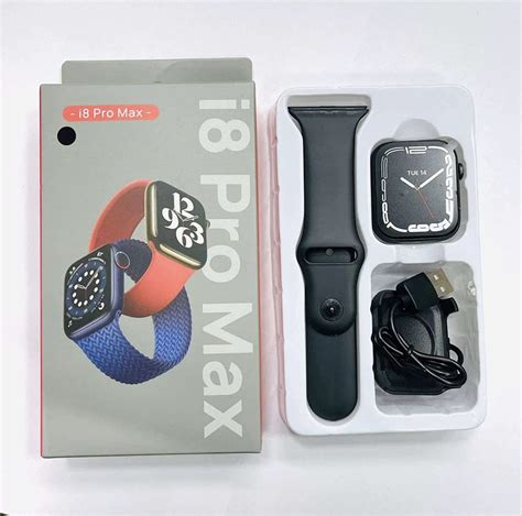 i8 Pro Max Touch Screen Bluetooth Smartwatch with Activity Tracker Compatible with All 3G/4G/5G Android & iOS Smartphones