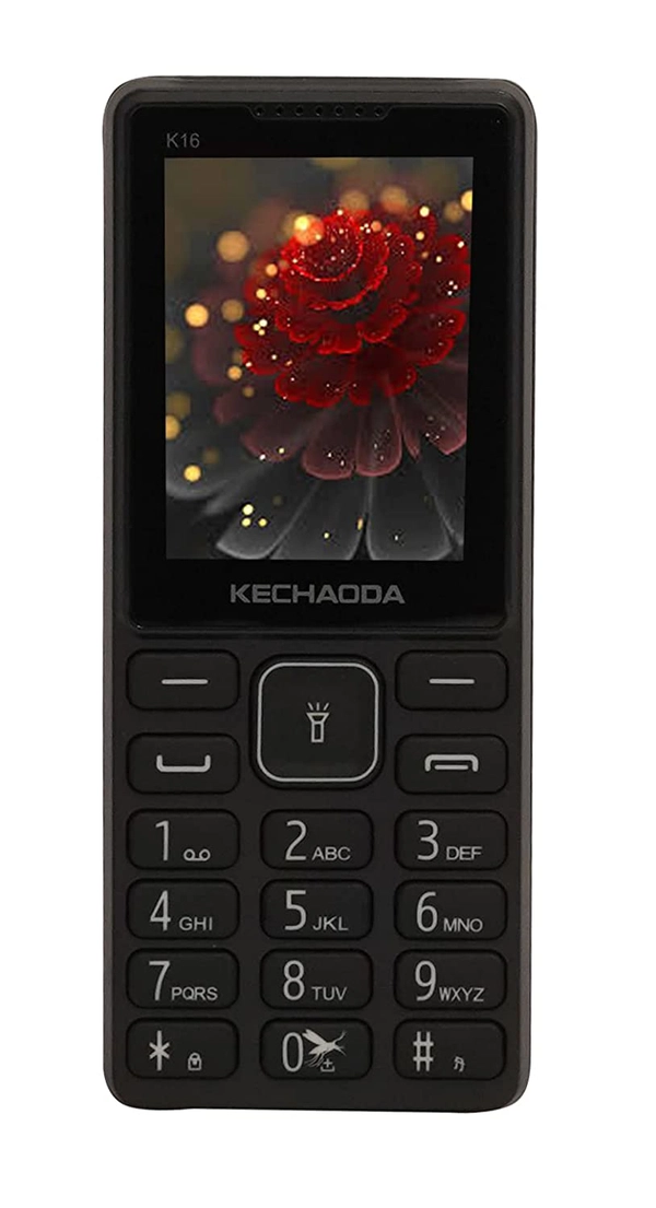 KECHAODA K16 (Black) Dual Sim Phone - Black