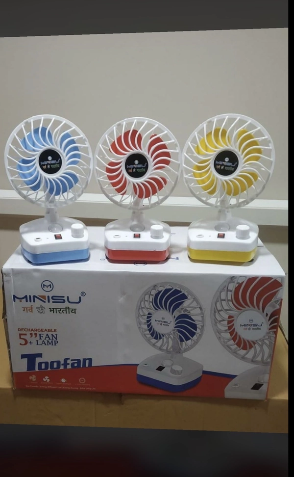 Mini table Fan Best Quality Recharchable by Minisu