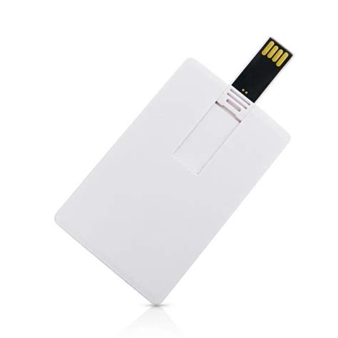 Plain USB Credit Card Type Pen Drive - 32gb