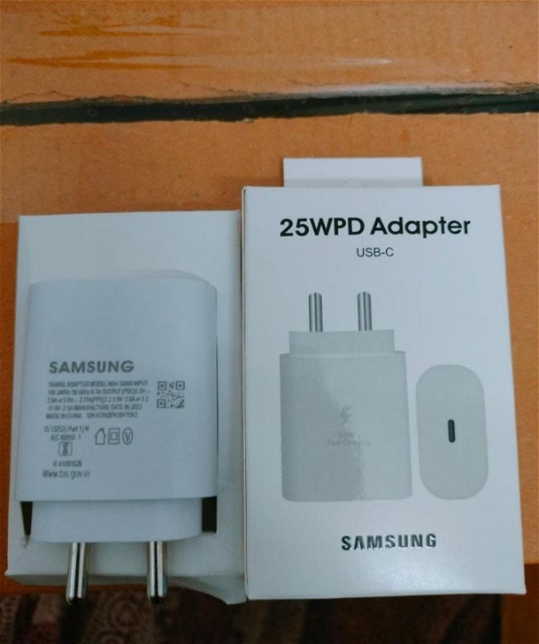 Samsung 25W USB-C Super Fast Charger True 25W Pd Charging Adapter Compatible for Samsung A14 5G, A73 5G, A53 5G, A23 5G, A04e, A04, A13 (White)
