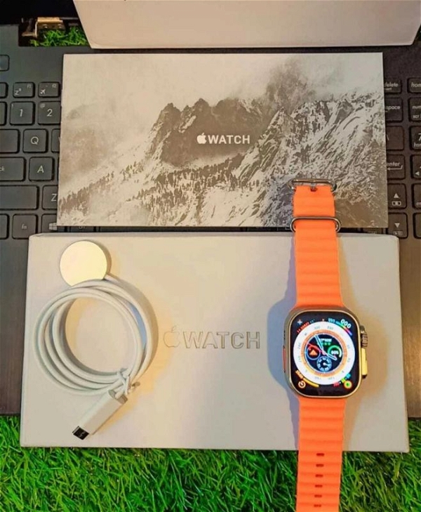 Ultra Smart Watch Series -8 Premium Quality - Orange