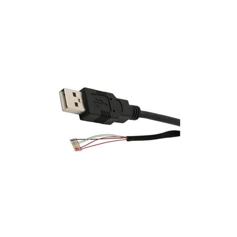 USB 2.0 morpho cable, morpho device cable for Mso 1300 E3/E2/E Biometric Finger Print Scanner morpho USB cable (Black)