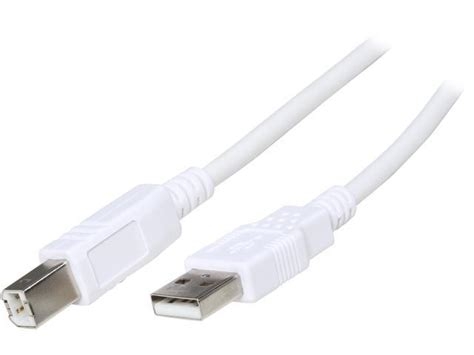 USB 2.0High Speed Printer Cable Scanner Cable A Male to B Male for HP, Canon,- 10 Meter white