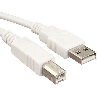 USB Printer Cable USB 2.0 5mtr white