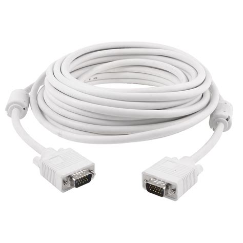 Vga Cable White - 10Mtr