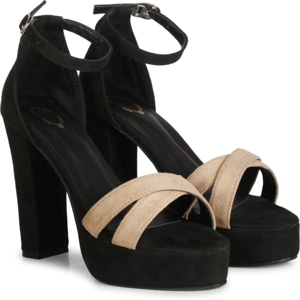 Black Heels Sandal - 3