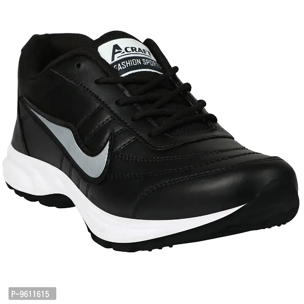 Trendy Men Rexine Sports Shoes - 7